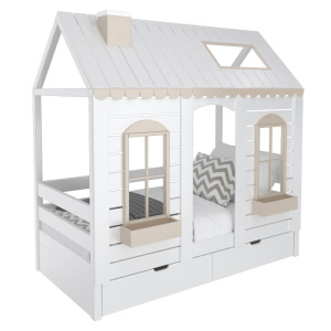 КРОВАТЬ ДОМИК - JEMINI+