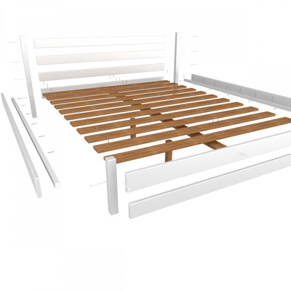 КРОВАТЬ ДВУСПАЛЬНАЯ - ELIAS