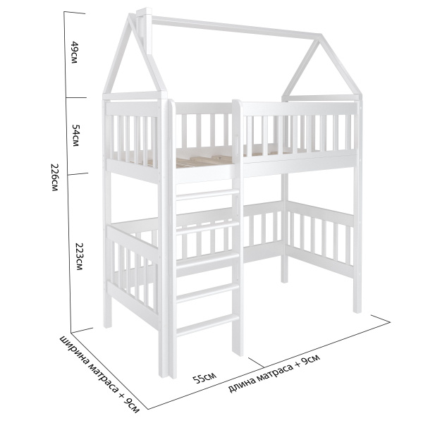 КРОВАТЬ ЧЕРДАК - BENUA