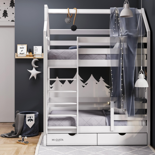 КРОВАТЬ ДЕТСКАЯ ДВУХЪЯРУСНАЯ - MASTA