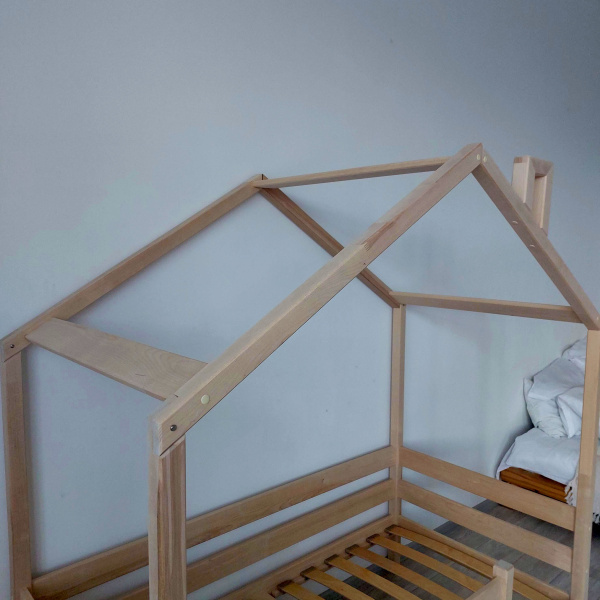 КРОВАТЬ ДОМИК - FUTURAS БЕЗ ПОКРАСКИ