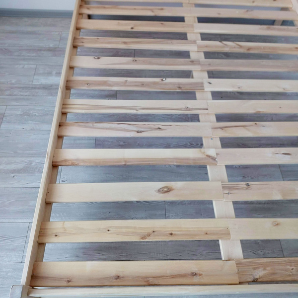 КРОВАТЬ ДВУСПАЛЬНАЯ - ELIAS БЕЗ ПОКРАСКИ