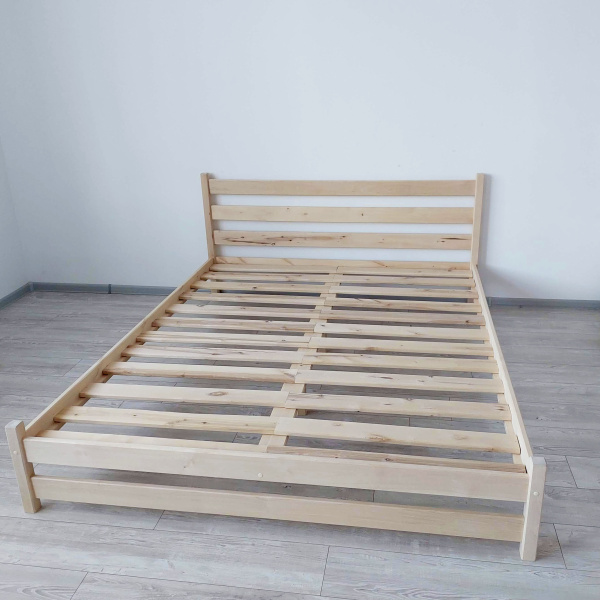 КРОВАТЬ ДВУСПАЛЬНАЯ - ELIAS БЕЗ ПОКРАСКИ