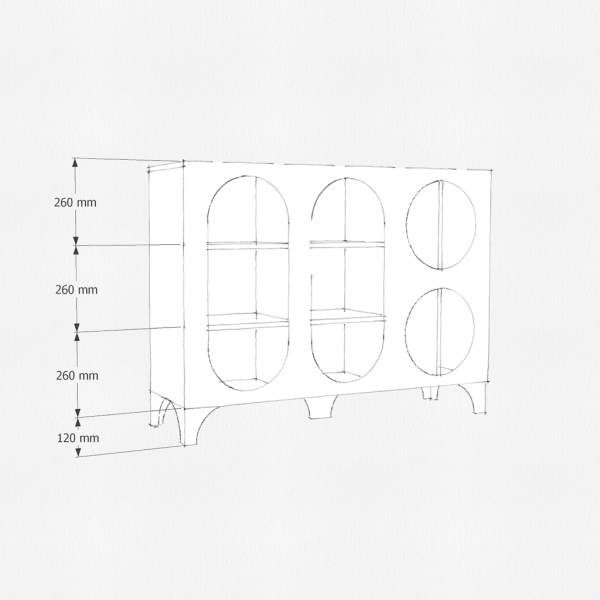 ДЕТСКИЙ СТЕЛЛАЖ - TRAVIS