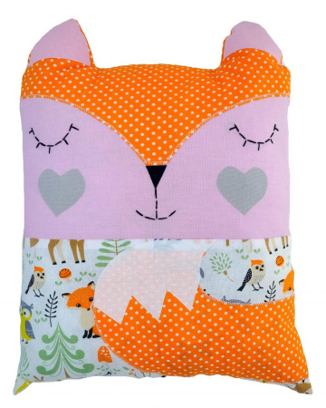 ПОДУШКА ЗВЕРУШКА ЛИСА