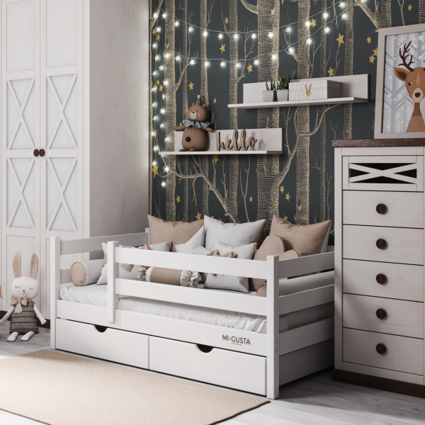 КРОВАТЬ ДЕТСКАЯ С БОРТИКОМ - RENUA