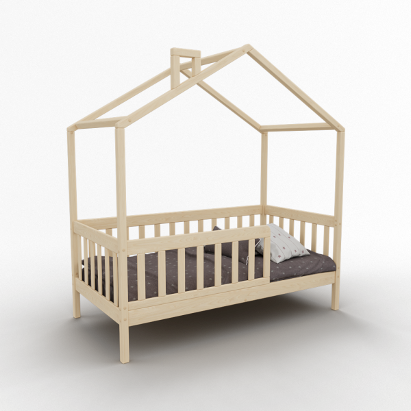КРОВАТЬ ДОМИК - BLOOMBER БЕЗ ПОКРАСКИ